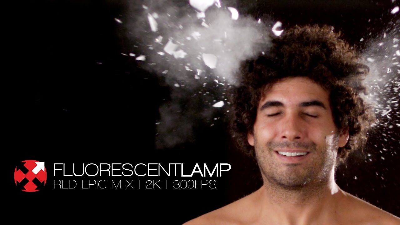 RED Epic Slow Motion 300fps | Fluorescent Lamp - YouTube