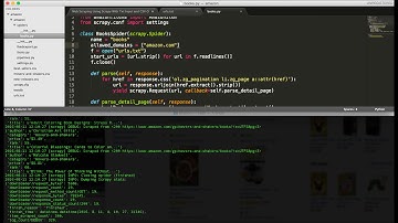 Web Scraping Using Python and Scrapy With Txt Input and CSV Output