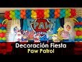 Decoración Fiesta Patrulla Canina