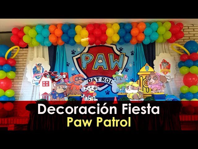 Decoración Patrulla Canina - Eventos - Fiesta FE