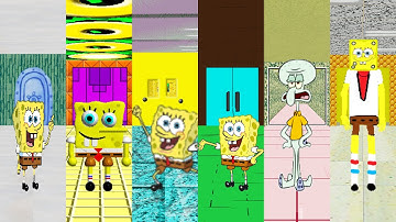 Everyone is Spongebob Basics | Baldi