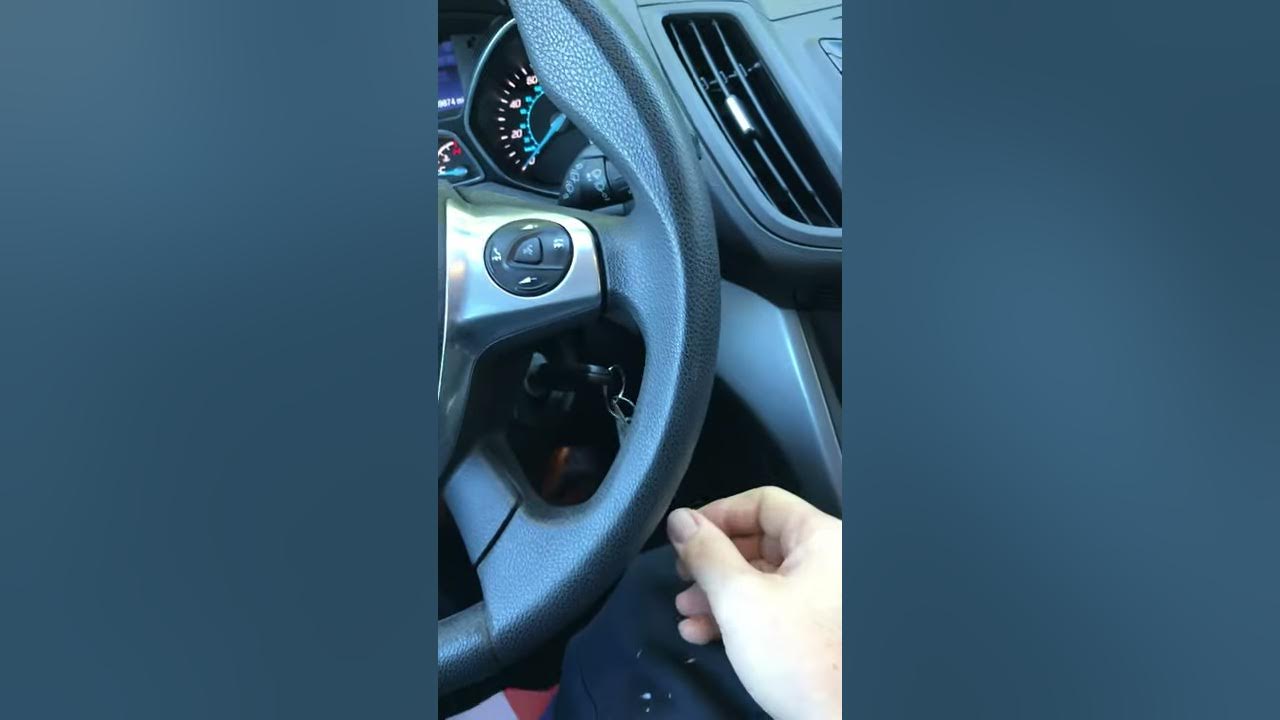 2015 Ford Escape how to Reset oil change required message maintenance