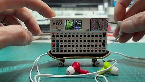 M5Mp3 Winamp Player for Cardputer-Adv (video)