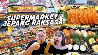 MAKAN DI SUPERMARKET JEPANG TERBESAR DI JAKARTA !! BERASA DI JEPANG !!