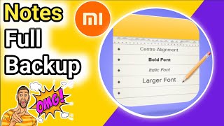 how to backup your mobile notes - Easy way to backup Mi Keep notes  2023 screenshot 4