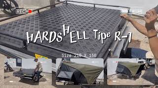 ROOFTOP Tent Tipe Hardshell 1000 R-1 yang bikin Betah Camping Berhari hari