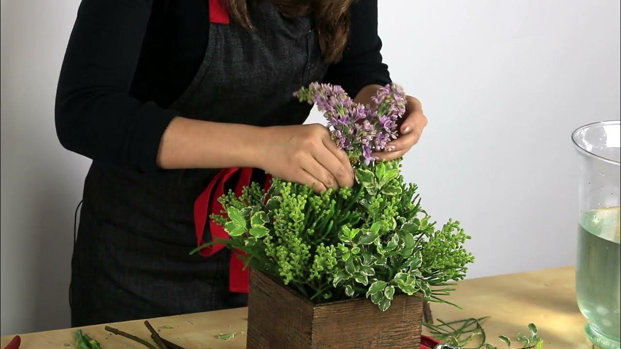 How to use floral foam in a centerpiece YouTube