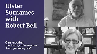 Ulster Surnames with author Robert Bell