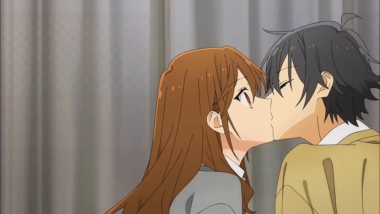 Miyamura and hori first kiss