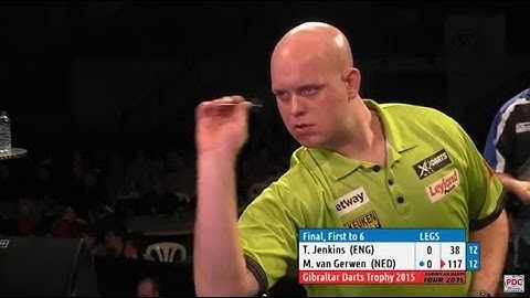 2015 Gibraltar Darts Trophy Final | Michael van Gerwen v Terry Jenkins (HD)