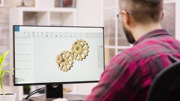 Engineer Working On Computer Stock Video