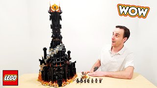 LEGO BARADDÛR REVIEW! Lord of the Rings Dark Tower Set 10333