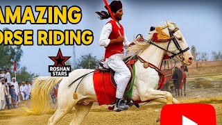 Beautiful Horse Riding Grace, Power & Pion Roshan Stars