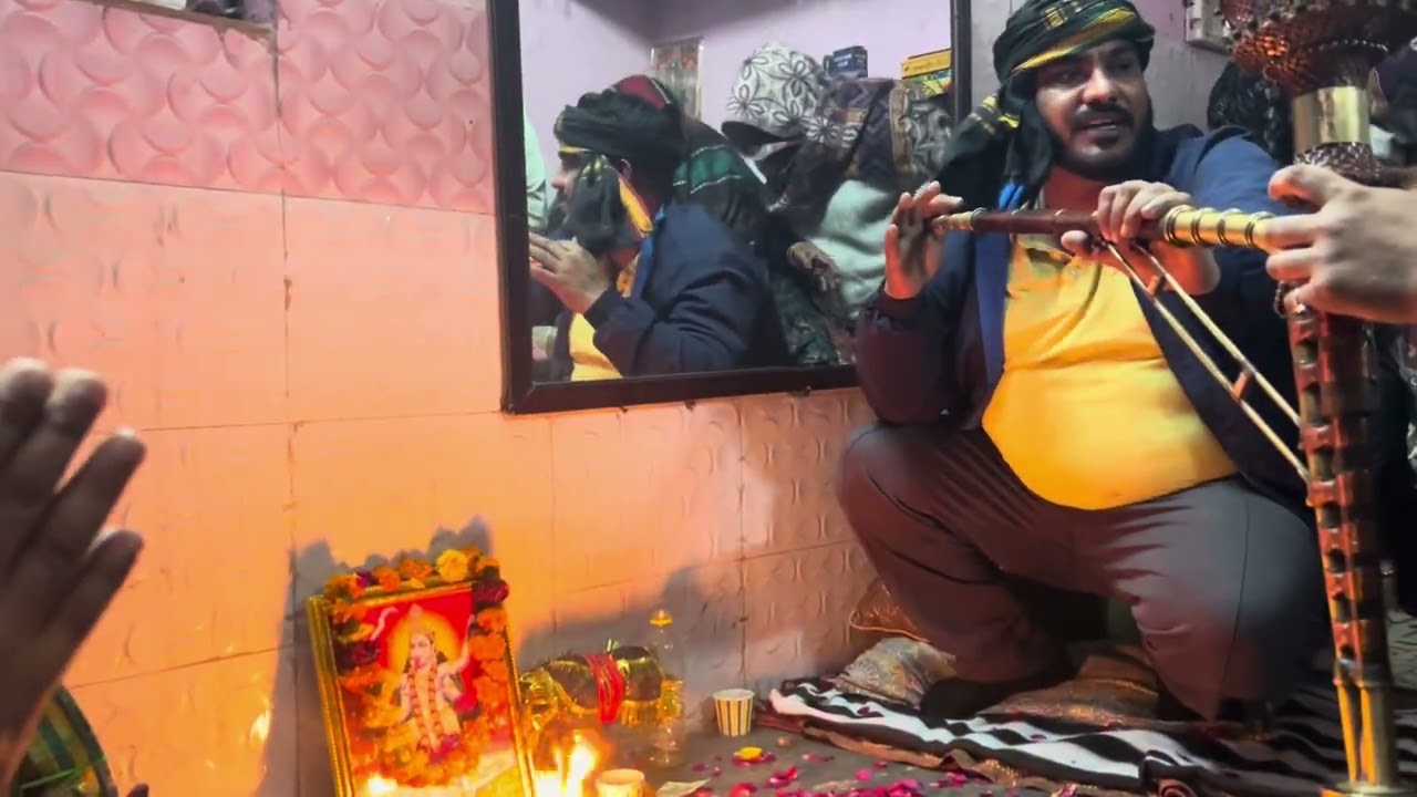 L-ब्लाक शकूरपुर मैं रत जगा महाकाली का 