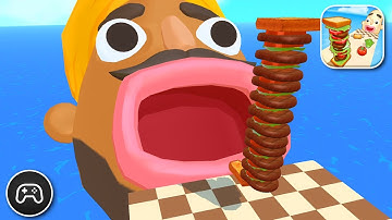 Sandwich Runner - Gameplay Walkthrough Part 77 - Puzzle Game Levels 364-367 (iOS, Android)