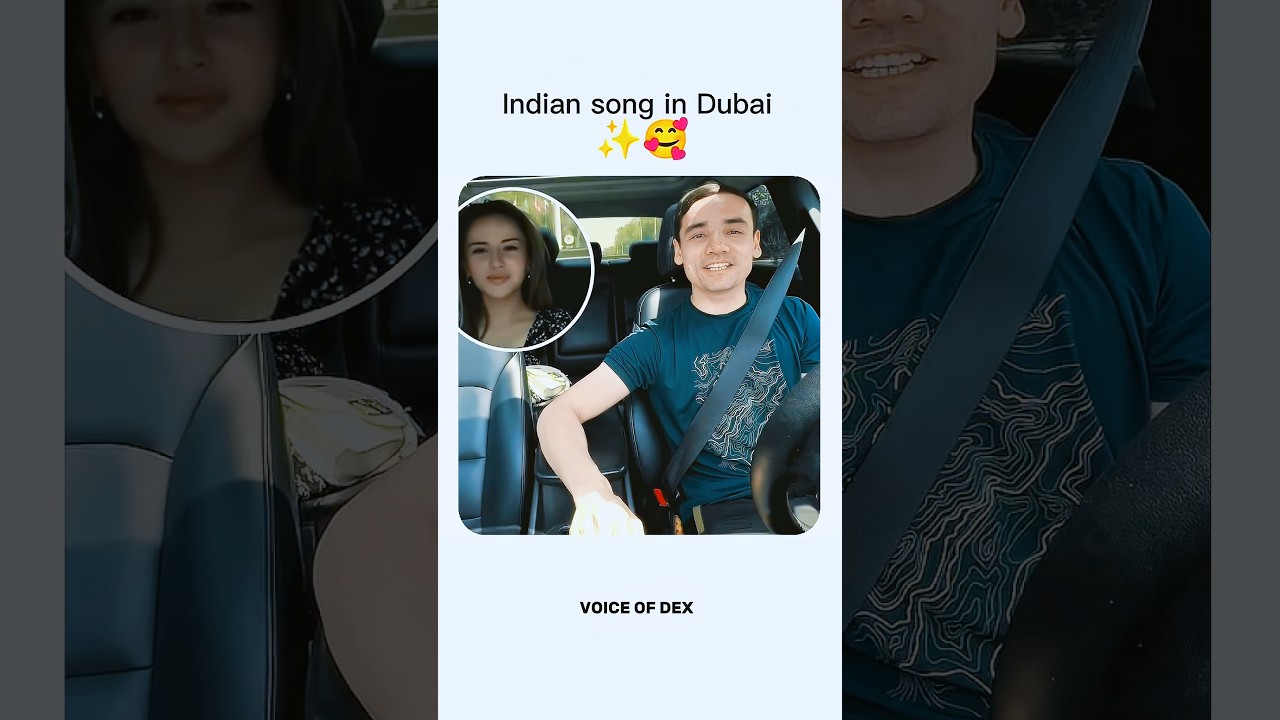 Indian 🇮🇳 Song In Dubai #song #singing #music #cover #coversong