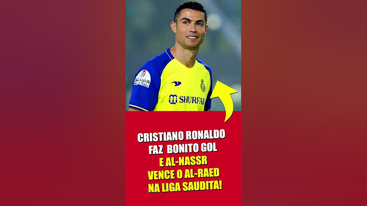 CR7 FAZ BONITO GOL - Al-Nassr vence o Al-Raed na Liga Saudita