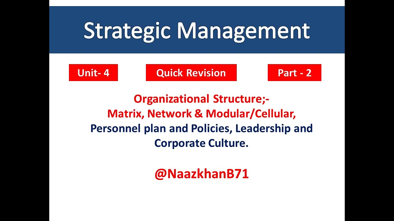 Strategic Evaluation & Control | Unit 4 Part 2 | Strategic Management in Hindi 