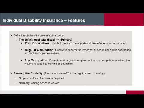 LLQP ACCIDENT AND SICKNESS INSURANCE MODULE