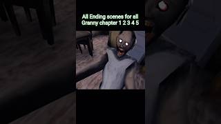 All Best Ending scenes of Granny chapter 1,2,3,4and5 maja aagya #viral #views #subscribe #trending