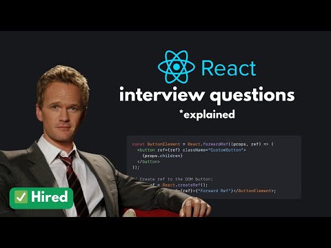 React JS Interview questions and answers | get hired