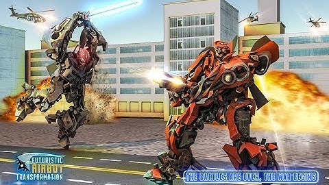 Futuristic Airplane Robot - Transformation Games (By Minja Studio) Android Gameplay HD