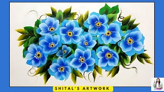 Hello friends.... this video is about painting flowers with some basic
strokes. beginners can practice these strokes and for getting
perfection. a gr...
