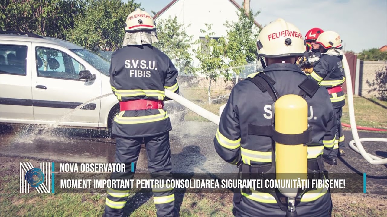 Moment important pentru consolidarea siguranței comunității Fibișene! Moment important pentru consolidarea siguranței comunității Fibișene!
