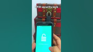 How to unlock this RFID lock? #rfid #rfidlock #rfidtechnology #rfidreader #rfidsolution