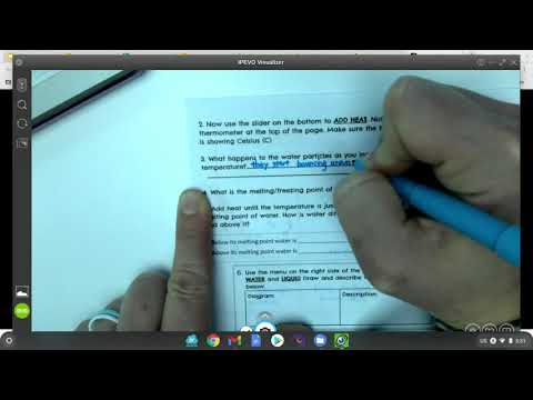 Phet Sim: States of Matter Intro