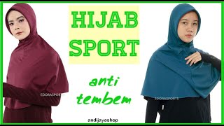 Review Jilbab Hijab Sports Haifa - Andijayashop