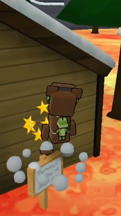 Playing Parkour with Cute and Adorable Bears in Super Bear Adventure #superbearadventure