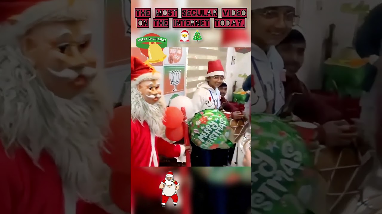 The most secular Christmas video on the internet today. ❤️🕊️ 