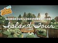 GORGEOUS LUSH FORESTCORE ISLAND TOUR | Animal Crossing New Horizons