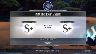Dauntless - Riftstalker Solo Attempt