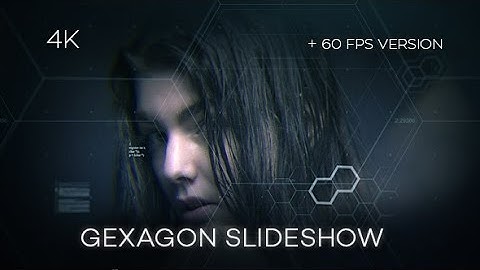 Gexagon Slideshow | After Effects Template | Video Displays