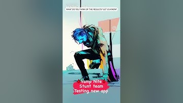 🩸Vamp Nite🩸 testing new app with help of award winning actress & stuntwoman Damali Ross