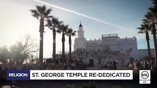 St. George Utah Temple rededicated by President Jeffrey R. Holland