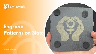 How to Engrave Patterns on Slate with Your EM-Smart Laser