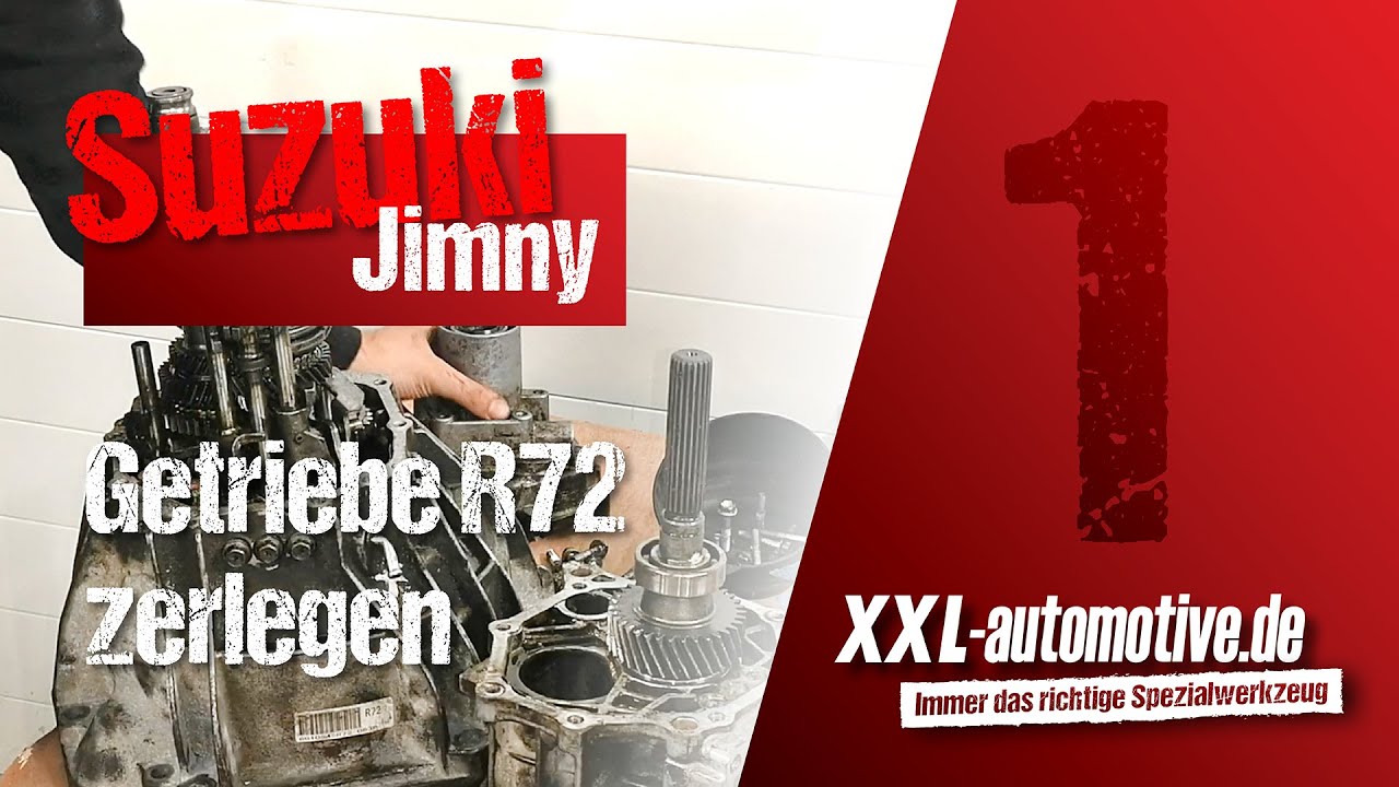Suzuki Jimny 1,3 Gearbox R72 Getriebe 5 Gang zerlegen Video 1/3
