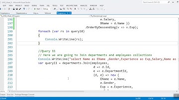 LINQ to Collections - Join Function - Part-II