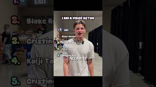 I AM A VOICE ACTOR.#celebrity #hazbinhotel #voice