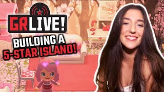 Making the CUTEST 5-STAR ISLAND in ANIMAL CROSSING!