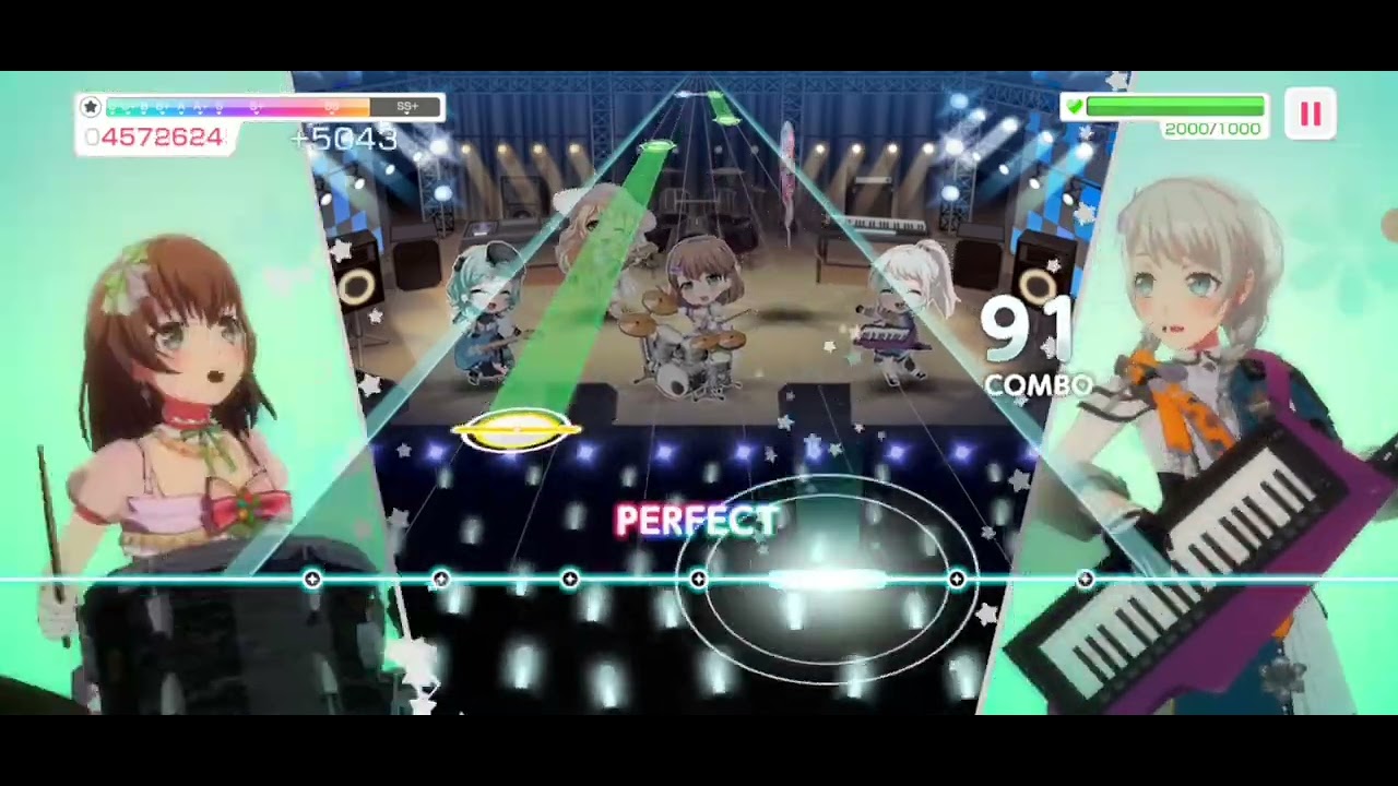 BanG Dream!ガールズバンドパーティ　パワフルタイプPastel*PalettesでメドレーライブPart6