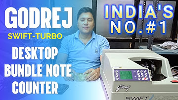 Godrej Swift Turbo - India’s No.1 Bundle Note Counting Machine 🔥 Full Review & Demo Explained!