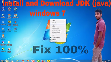How to Download and Install Java JDK on Windows 7