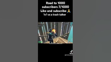 1v1ing a trash talker who joined my stream… he got real quiet  🤫 #fortnite #fortnite #foryou #fyp