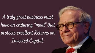 Full The Importance of a Strong Business Moat| Warren and Charlie Guide