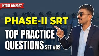 Airforce Phase-II SRT Practice Set 02 | Situation Reaction Test | SKC Defence Academy