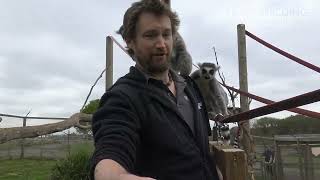 Bamboo spinner feeders - Team building event at Jimmys Farm